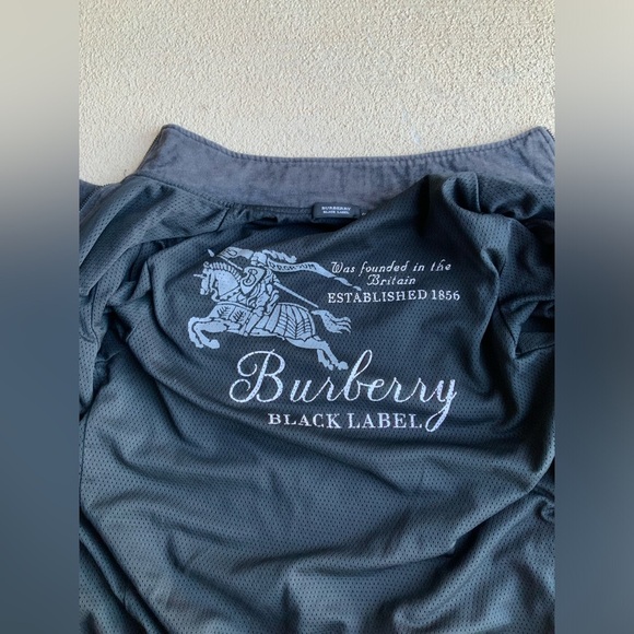 Vintage BURBERRY Black Label Women’s Zip Up Sweater Size Small - Picture 3 of 16